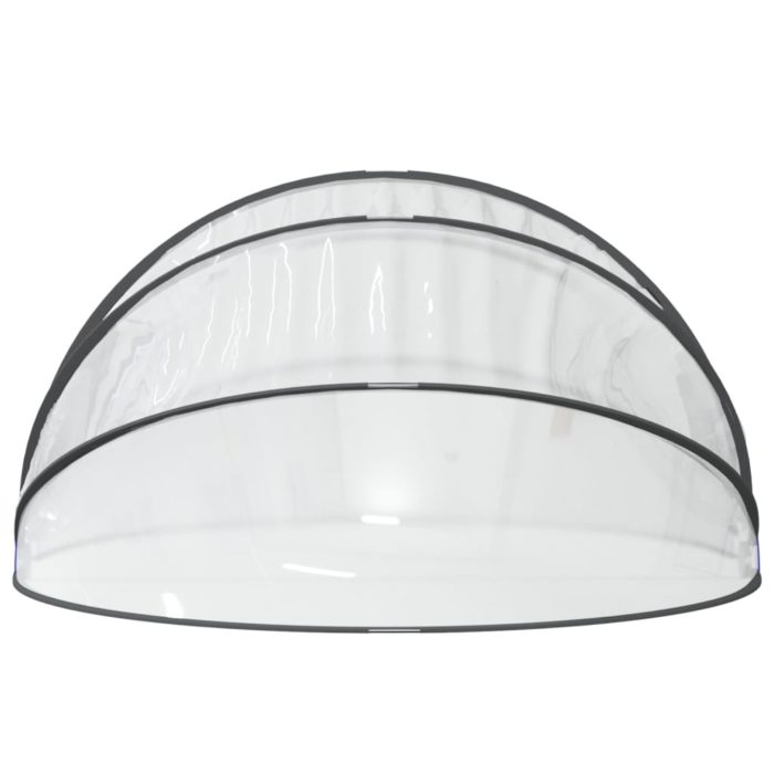 vidaXL Bassengkuppel rund 467×234 cm PVC