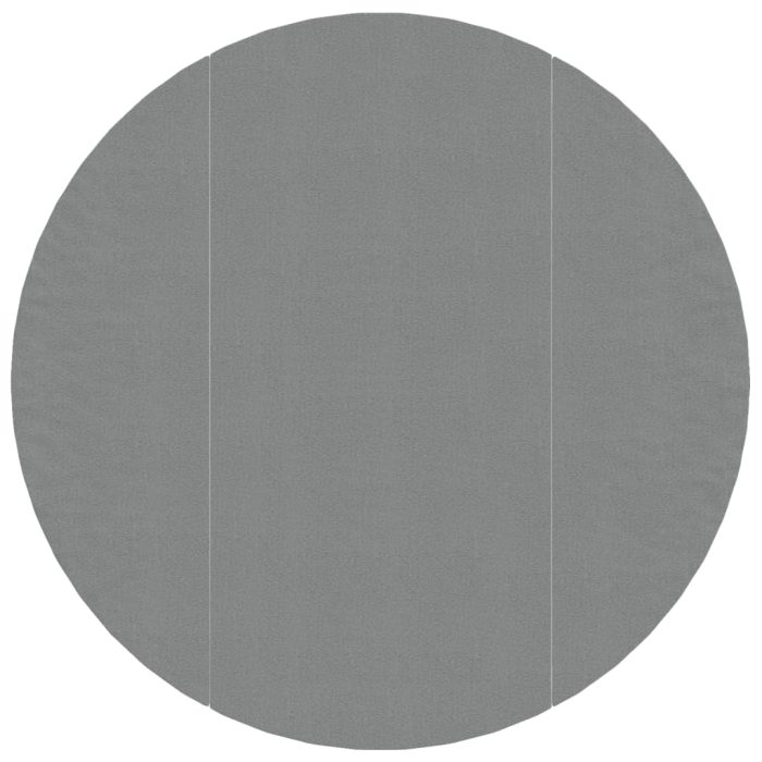 vidaXL Bassengduk lysegrå Ø306 cm polyester geotekstil