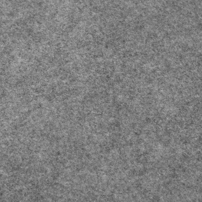 vidaXL Bassengduk lysegrå Ø550 cm polyester geotekstil