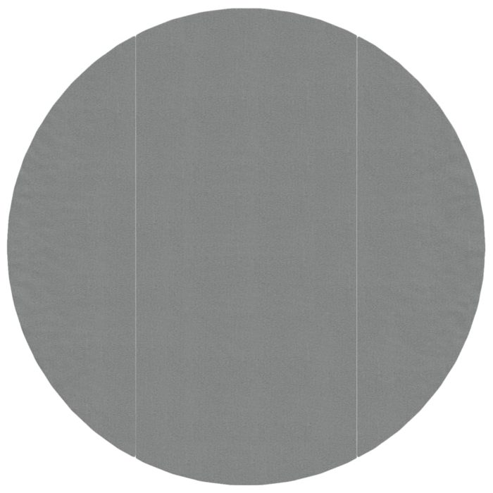 vidaXL Bassengduk lysegrå Ø306 cm polyester geotekstil