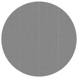vidaXL Bassengduk lysegrå Ø500 cm polyester geotekstil