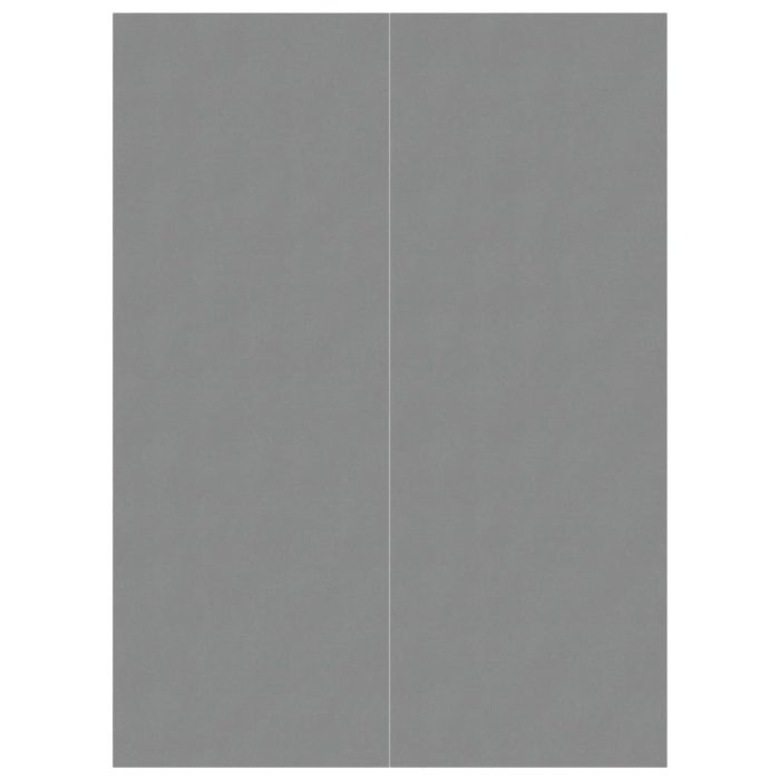 vidaXL Bassengduk lysegrå 300×220 cm polyester geotekstil