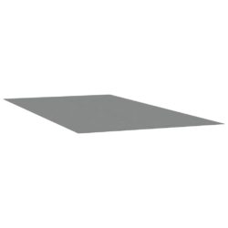 vidaXL Bassengduk lysegrå 500×250 cm polyester geotekstil