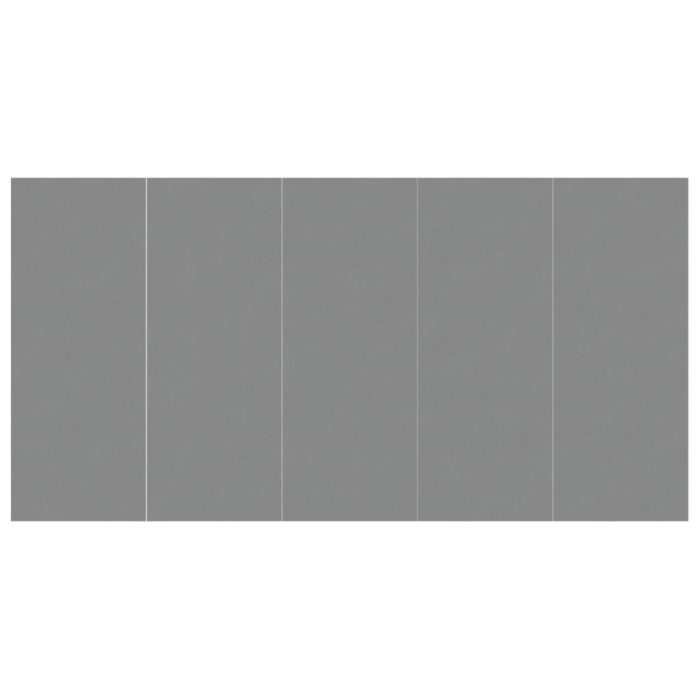 vidaXL Bassengduk lysegrå 550×280 cm polyester geotekstil