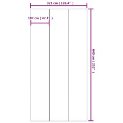 vidaXL Bassengduk lysegrå 640×321 cm polyester geotekstil