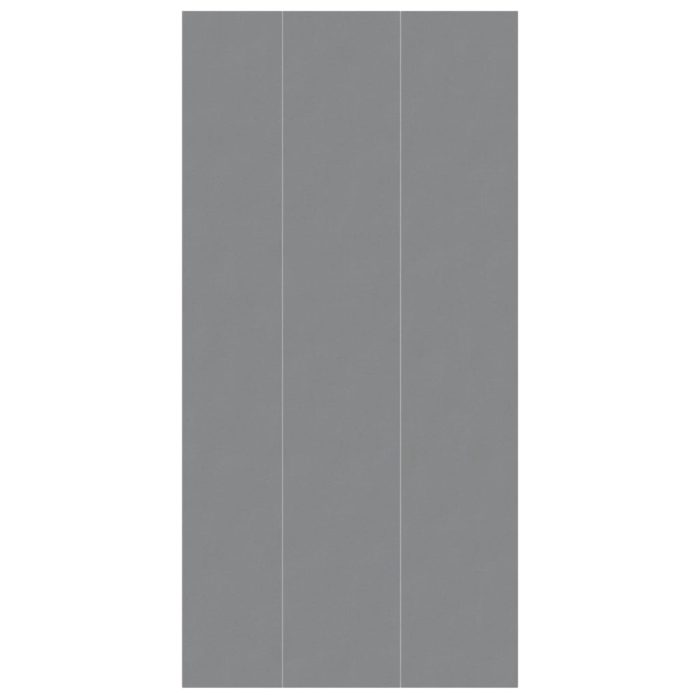 vidaXL Bassengduk lysegrå 750×370 cm polyester geotekstil