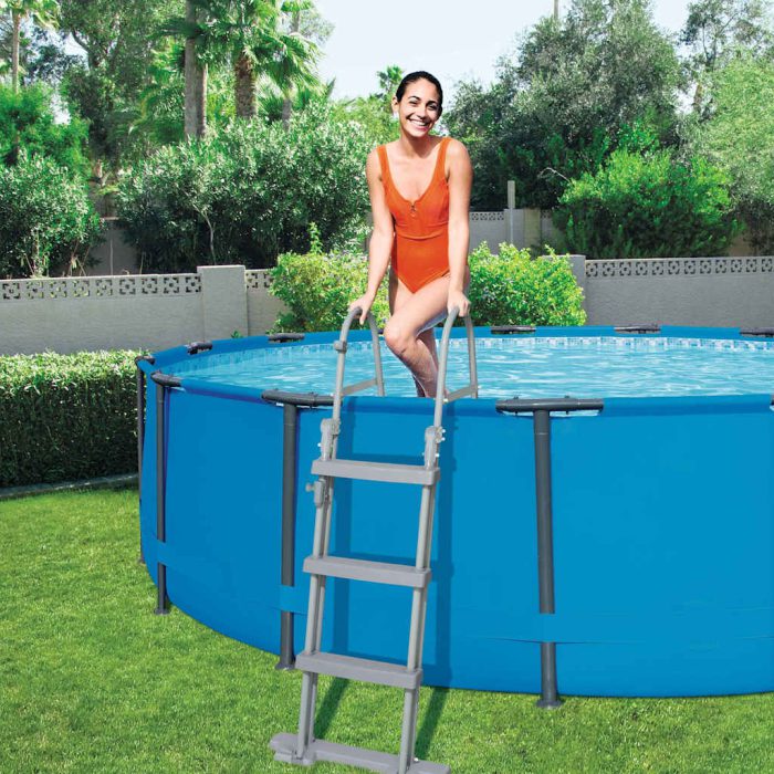 Bestway Flowclear Bassengstige 4-trinns 122 cm 58331