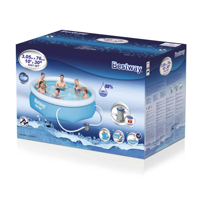 Bestway Bassengsett Fast Set 305×76 cm 57270