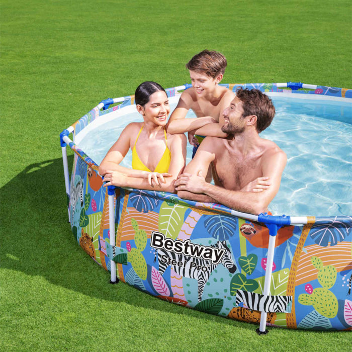 Bestway Svømmebasseng Steel Pro ramme 305×66 cm