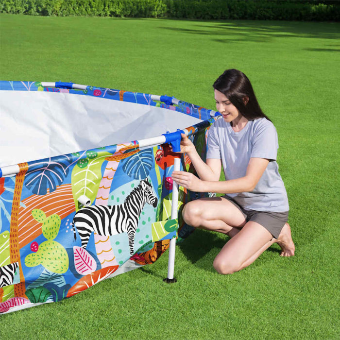 Bestway Svømmebasseng Steel Pro ramme 305×66 cm