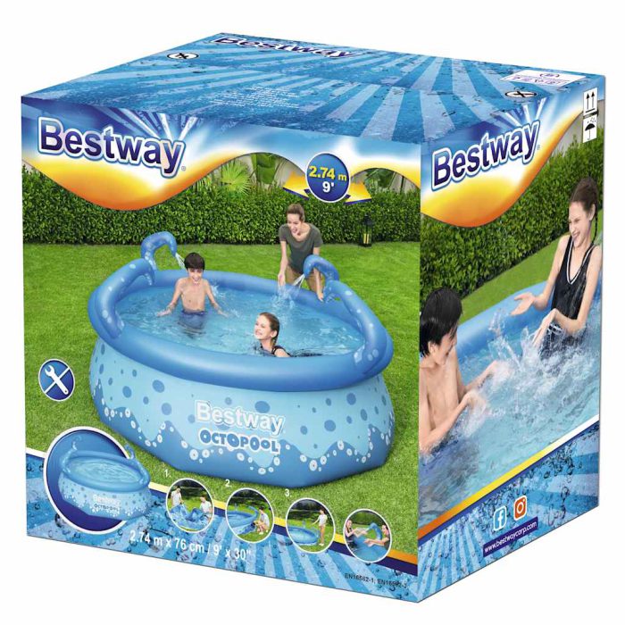 Bestway Easy Set-basseng OctoPool 274×76 cm