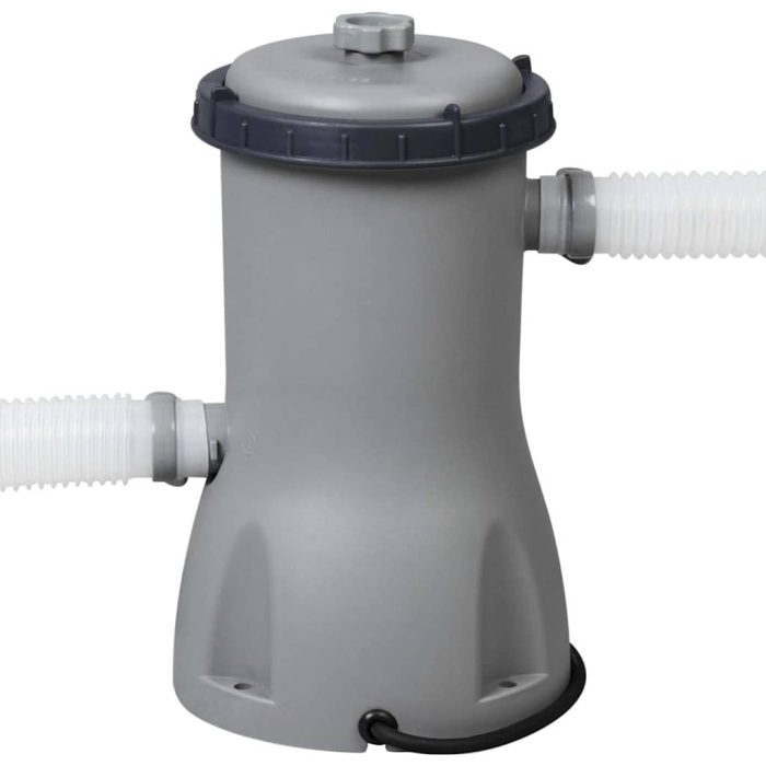 Bestway Oppblåsbart basseng Fast Set med pumpe 396×84 cm