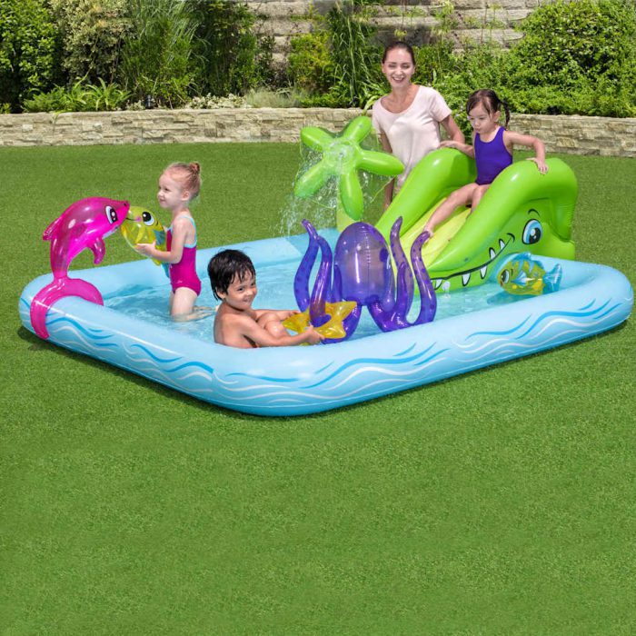 Bestway Fantastisk akvariebasseng 239x206x86 cm