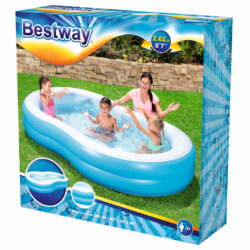 Bestway Big Lagoon Familiebasseng 262x157x46 cm