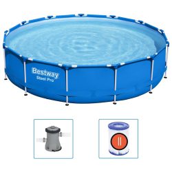 Bestway Rammebasseng Steel Pro 396×84 cm