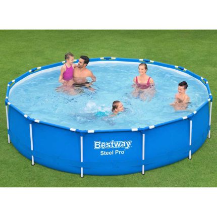 Bestway Rammebasseng Steel Pro 396×84 cm