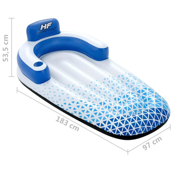 Bestway Hydro Force Flytende solseng 183×97 cm blå