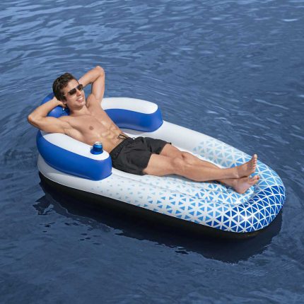 Bestway Hydro Force Flytende solseng 183×97 cm blå