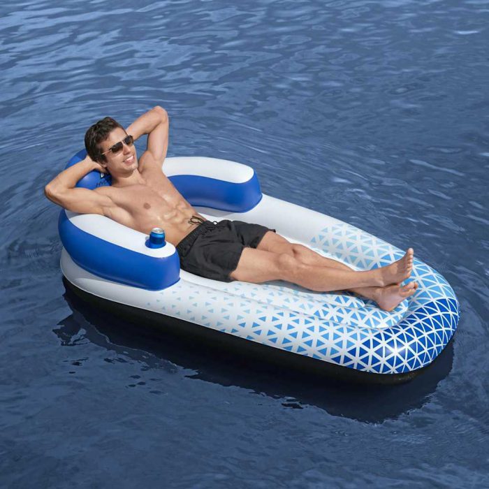 Bestway Hydro Force Flytende solseng 183×97 cm blå