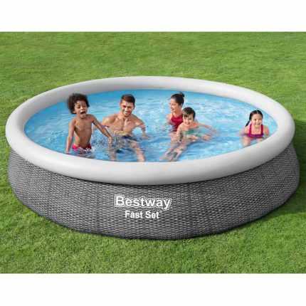 Bestway Svømmebassengsett rundt 366×76 cm