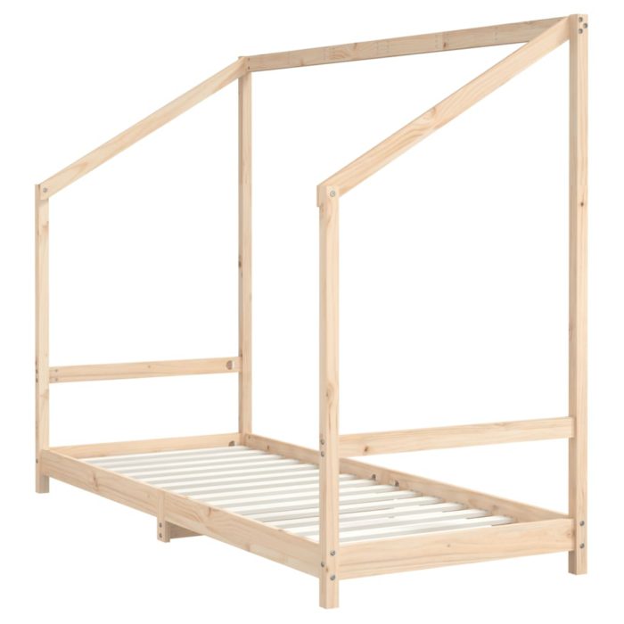 vidaXL Barnesengeramme 80×200 cm heltre furu