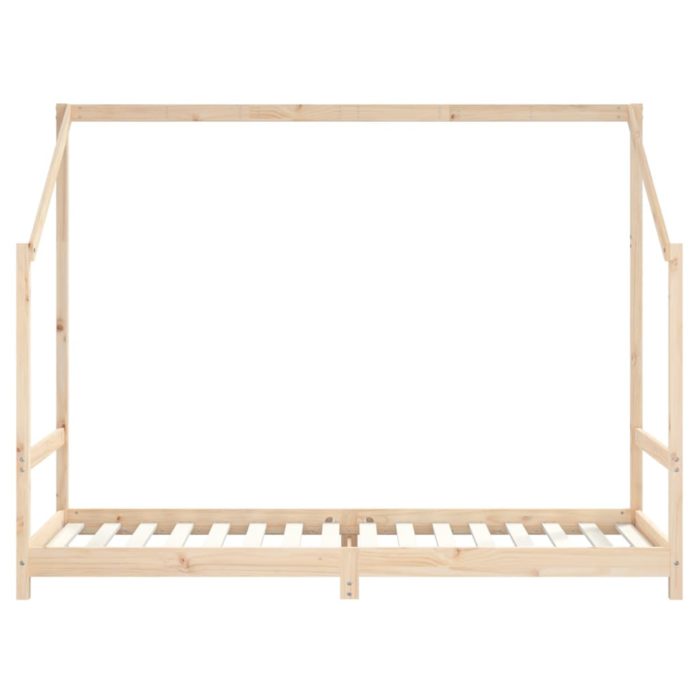 vidaXL Barnesengeramme 80×200 cm heltre furu