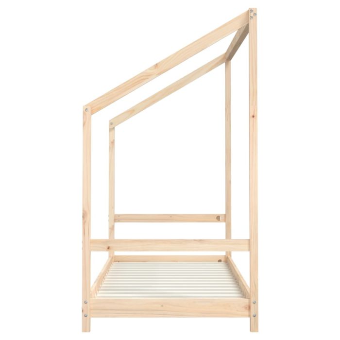 vidaXL Barnesengeramme 80×200 cm heltre furu