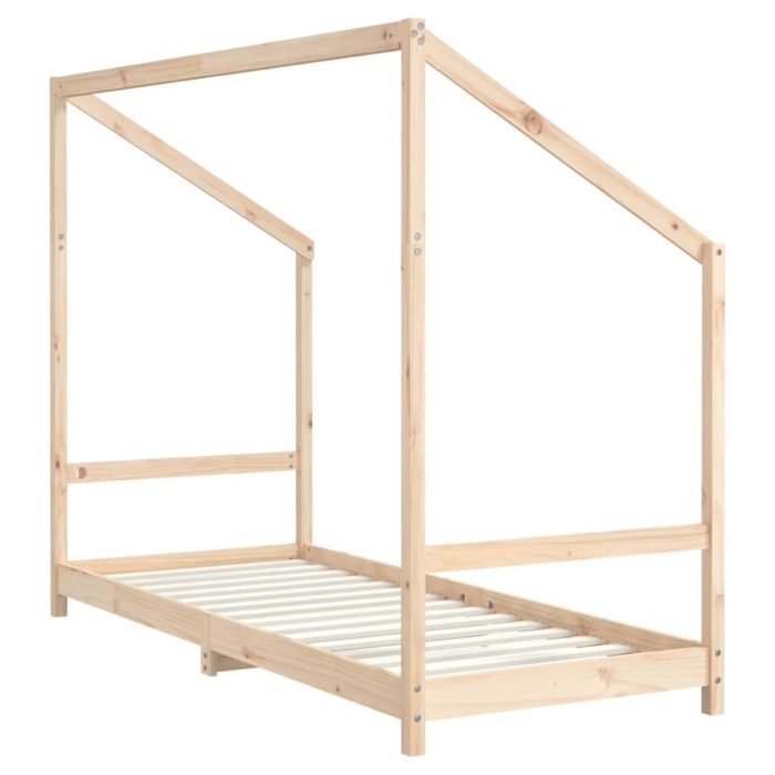 vidaXL Barnesengeramme 80×200 cm heltre furu
