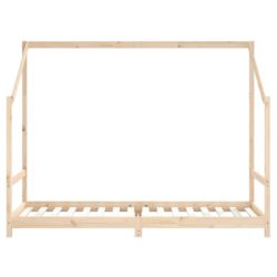 vidaXL Barnesengeramme 90×200 cm heltre furu