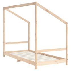 vidaXL Barnesengeramme 90×200 cm heltre furu