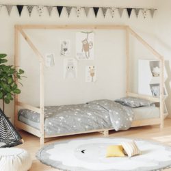 vidaXL Barnesengeramme 90×200 cm heltre furu