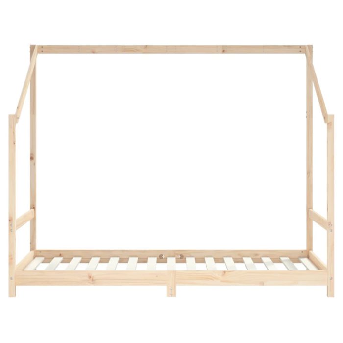 vidaXL Barnesengeramme 90×190 cm heltre furu
