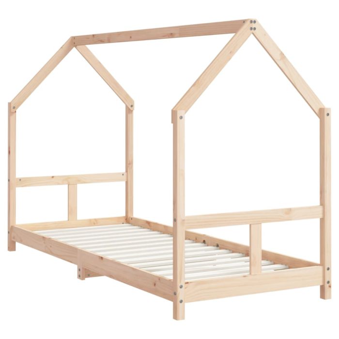 vidaXL Barnesengeramme 80×200 cm heltre furu