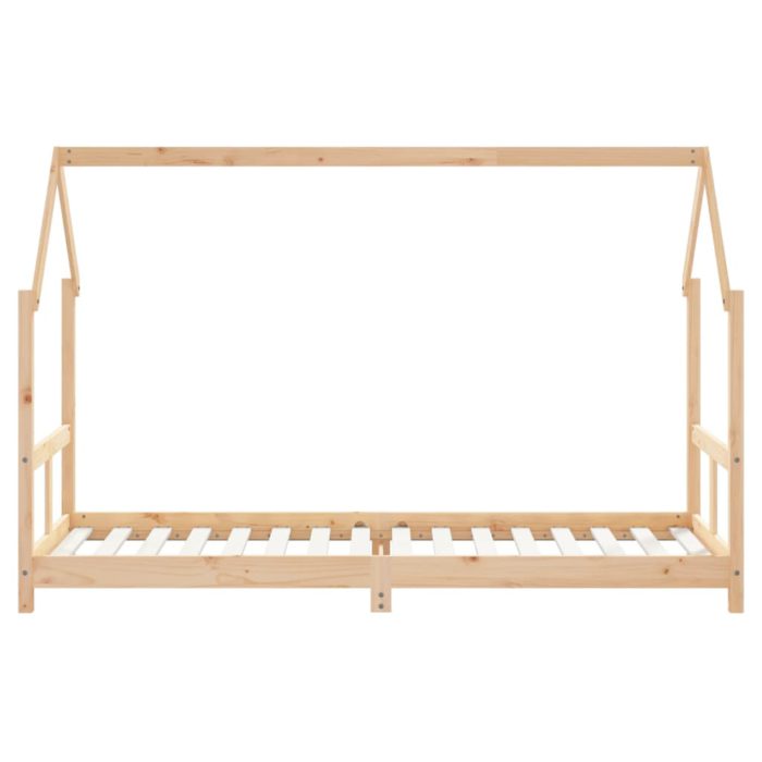 vidaXL Barnesengeramme 80×200 cm heltre furu