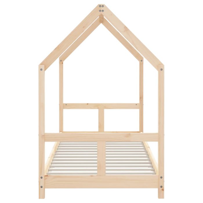 vidaXL Barnesengeramme 80×200 cm heltre furu