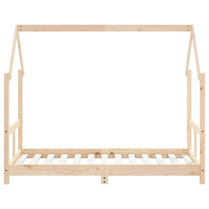 vidaXL Barnesengeramme 80×160 cm heltre furu