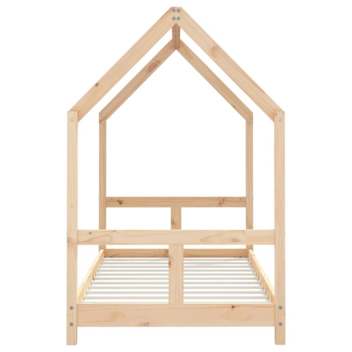 vidaXL Barnesengeramme 80×160 cm heltre furu