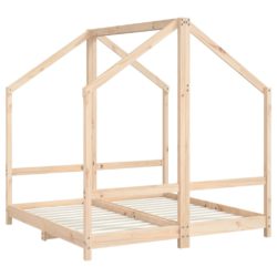 vidaXL Barnesengeramme 2x(70×140) cm heltre furu