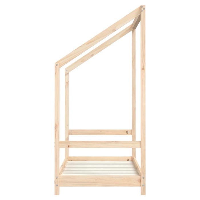 vidaXL Barnesengeramme 2x(70×140) cm heltre furu