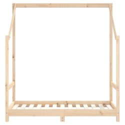 vidaXL Barnesengeramme 2x(70×140) cm heltre furu