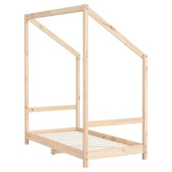 vidaXL Barnesengeramme 2x(70×140) cm heltre furu