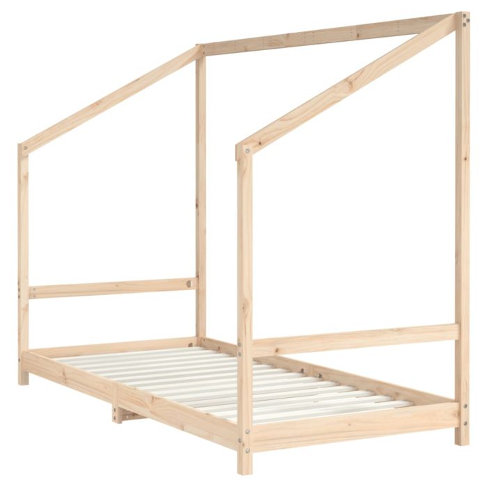 vidaXL Barnesengeramme 2x(90×190) cm heltre furu