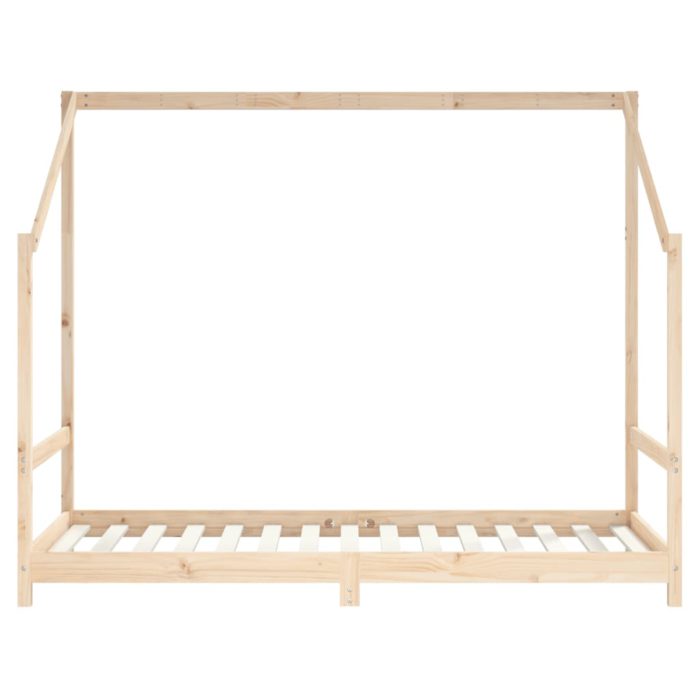 vidaXL Barnesengeramme 2x(90×190) cm heltre furu
