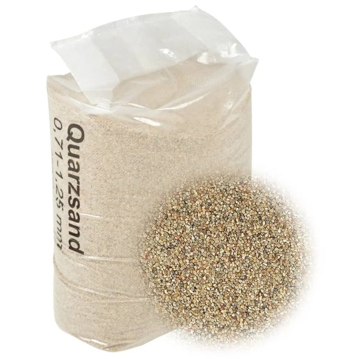 vidaXL Filtersand 25 kg 0,71 – 1,25 mm