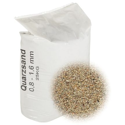 vidaXL Filtersand 25 kg 0,8 – 1,6 mm
