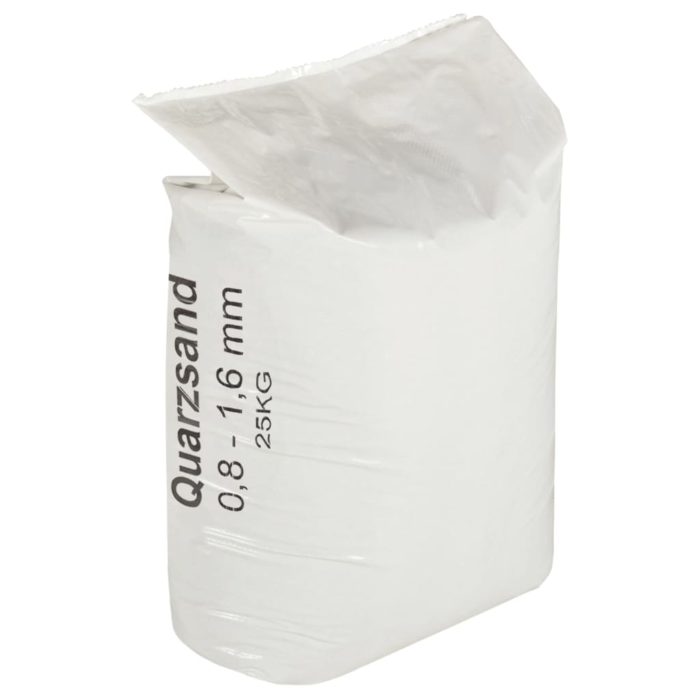 vidaXL Filtersand 25 kg 0,8 – 1,6 mm