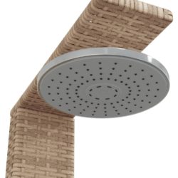 vidaXL Utedusj beige 50x55x224 cm polyrotting og akasie