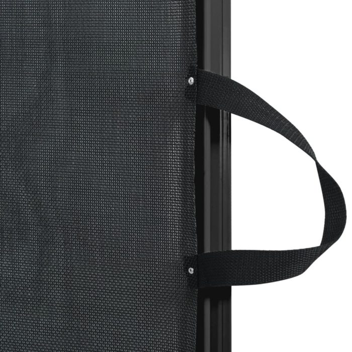 vidaXL Uttrekkbar kjæledyrport svart 102,5×125 cm