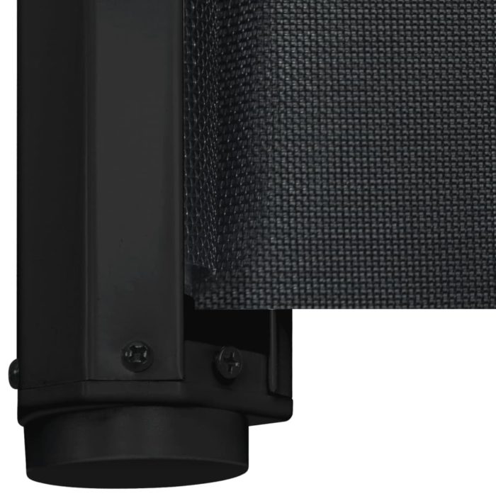 vidaXL Uttrekkbar kjæledyrport svart 102,5×125 cm
