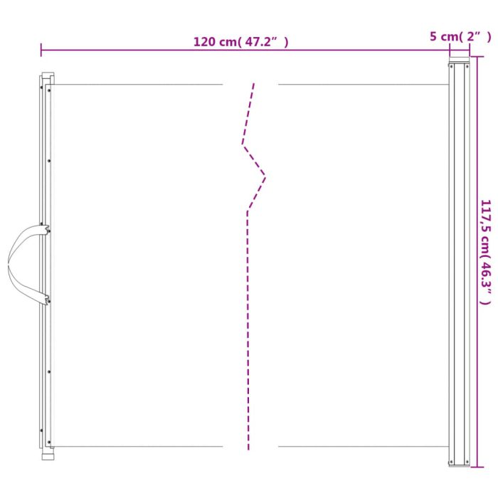 vidaXL Uttrekkbar kjæledyrport svart 117,5×125 cm
